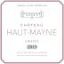 Chateau Haut-Mayne 2015 Front Label