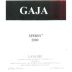 Gaja Sperss Barolo 2000 Front Label