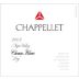 Chappellet Napa Valley Chenin Blanc 2003 Front Label