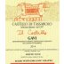 Castello di Tassarolo Il Castello Gavi 2014 Front Label