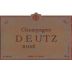 Deutz Brut Rose Millesime 1999 Front Label