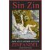 Alexander Valley Vineyards Sin Zin Zinfandel 2004 Front Label