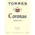 Familia Torres Coronas Tempranillo 2003 Front Label