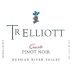 T R Elliott Queste Pinot Noir 2014 Front Label