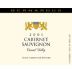 Bernardus Cabernet Sauvignon 2001 Front Label