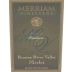 Merriam Vineyards Windacre Vineyard Merlot 2001 Front Label