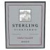 Sterling Napa Merlot 2004 Front Label