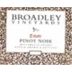 Broadley Estate Pinot Noir 2004 Front Label