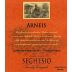 Seghesio Arneis 2010 Front Label