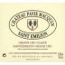 Chateau Pavie Macquin 2001 Front Label