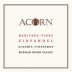 ACORN Winery Alegria Heritage Zinfandel 2014 Front Label