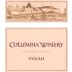 Columbia Winery Columbia Valley Syrah 2002 Front Label