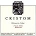 Cristom Reserve Pinot Noir 2003 Front Label