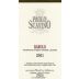 Paolo Scavino Barolo 2001 Front Label