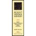 Mount Veeder Winery Reserve Cabernet Sauvignon 2000 Front Label