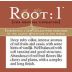 Root:1 Cabernet Sauvignon Reserva 2003 Front Label