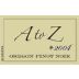 A to Z Pinot Noir 2004 Front Label