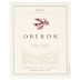 Oberon Cabernet Sauvignon 2001 Front Label