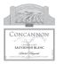 Concannon Sauvignon Blanc 2004 Front Label