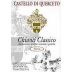 Castello di Querceto Chianti Classico Riserva 2001 Front Label