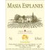 Capafons-Osso Masia Esplanes 2006 Front Label