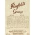Penfolds Grange 2001 Front Label