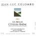 Jean-Luc Colombo Cotes du Rhone Les Abeilles 2001 Front Label