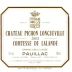 Chateau Pichon Longueville Comtesse de Lalande 2003 Front Label