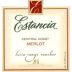 Estancia Merlot 2003 Front Label
