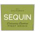 Sequin Pinot Grigio 2011 Front Label