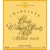 Deutz Cuvee William Deutz Brut Millesime 2000 Front Label