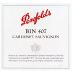 Penfolds Bin 407 Cabernet Sauvignon 2003 Front Label