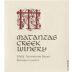 Matanzas Creek Sonoma County Sauvignon Blanc 2005 Front Label