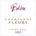 Champagne Fleury Bolero Extra Brut 2005 Front Label