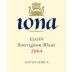 Iona Sauvignon Blanc 2004 Front Label