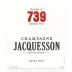 Jacquesson Cuvee Extra Brut 739 Front Label
