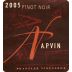 A.P. Vin Kanzler Vineyard Pinot Noir 2005 Front Label