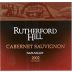 Rutherford Hill Napa Valley Cabernet Sauvignon 2002 Front Label