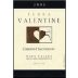 Terra Valentine Spring Mountain District Cabernet Sauvignon 2003 Front Label