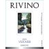 Rivino Estate Viognier 2014 Front Label