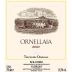 Ornellaia 2003 Front Label