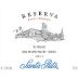Santa Rita Reserva Syrah 2004 Front Label