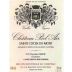 Chateau Bel Air Cuvee Vieilles Vignes 2003 Front Label