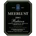 Meerlust Rubicon 2001 Front Label