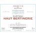 Chateau Bertinerie Blanc 2009 Front Label