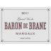 Chateau Brane-Cantenac Baron de Brane 2011 Front Label