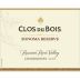 Clos du Bois Russian River Valley Reserve Chardonnay 2010 Front Label