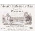 Vieux Chateau Certan 1982 Front Label