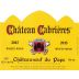 Chateau Cabrieres Chateauneuf-du-Pape Blanc 2015 Front Label