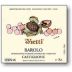 Vietti Barolo Castiglione 2001 Front Label